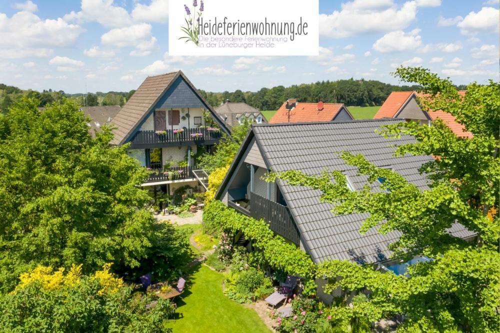 Heideferienwohnung Walsrode Bagian luar foto
