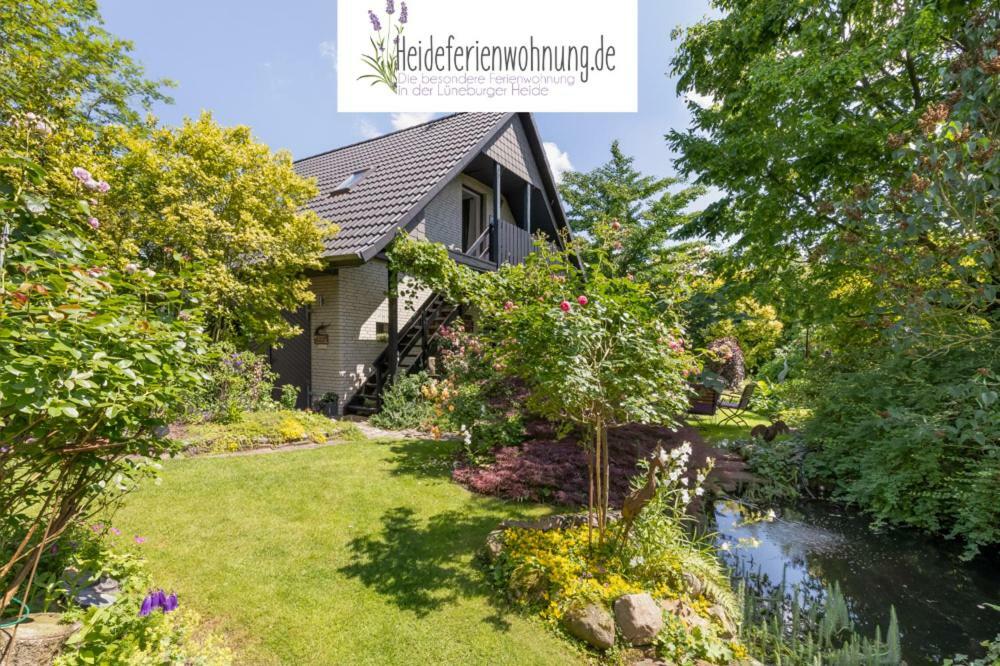 Heideferienwohnung Walsrode Bagian luar foto