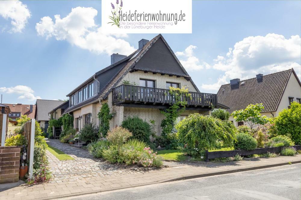Heideferienwohnung Walsrode Bagian luar foto