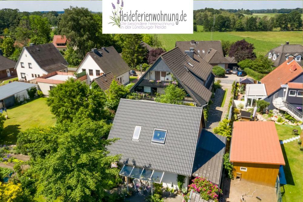 Heideferienwohnung Walsrode Bagian luar foto