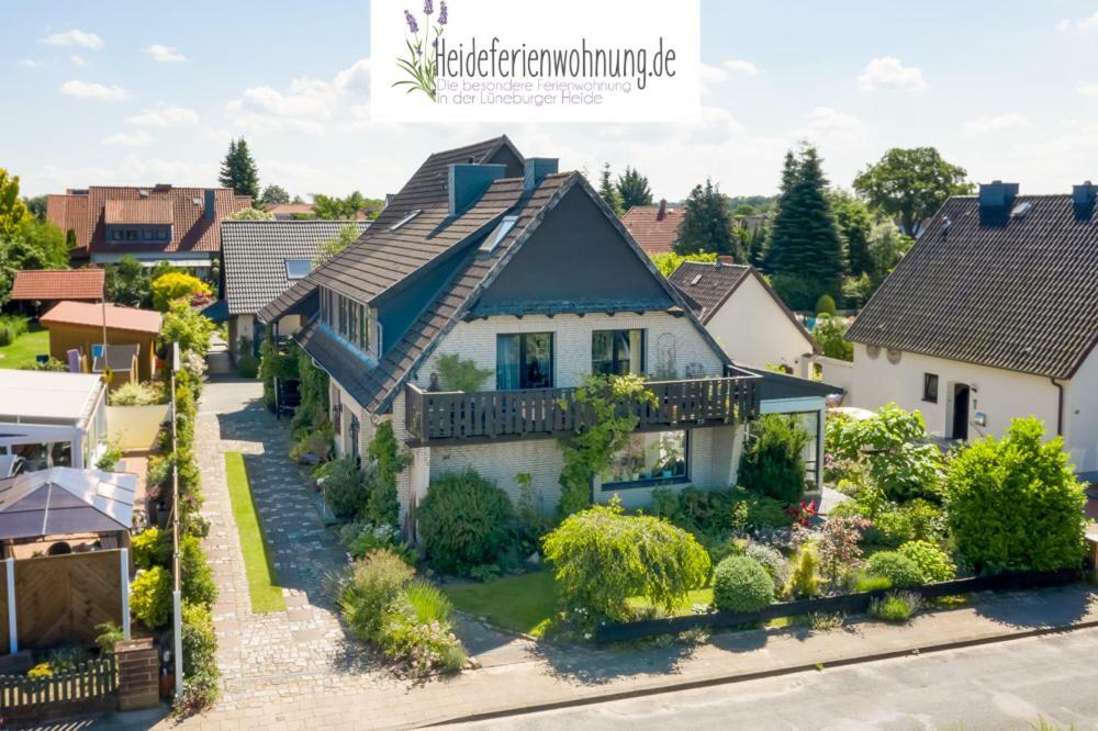 Heideferienwohnung Walsrode Bagian luar foto