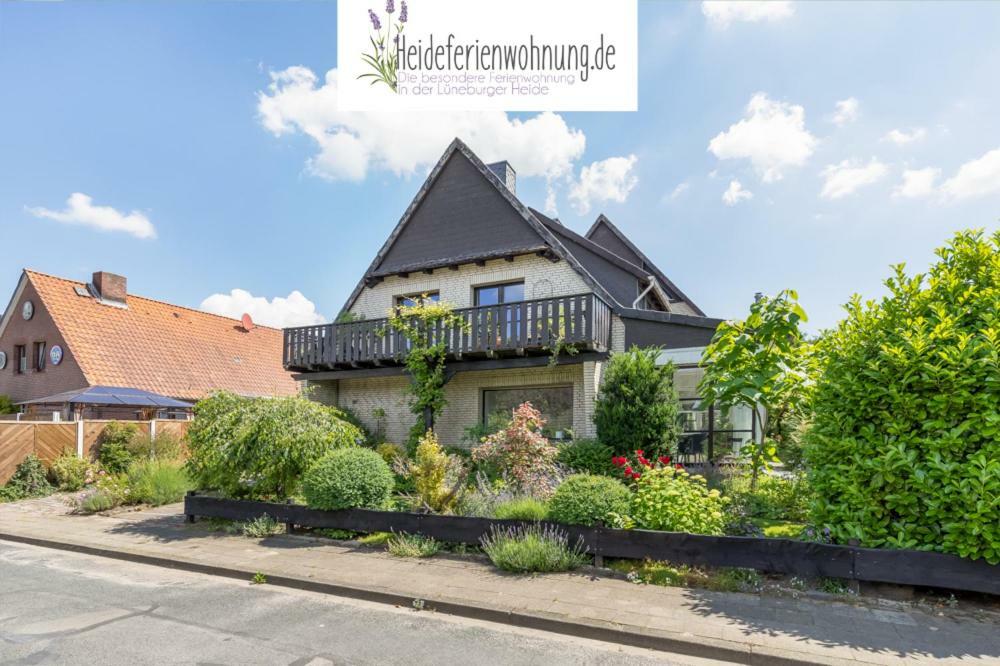 Heideferienwohnung Walsrode Bagian luar foto