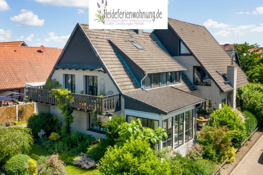 Heideferienwohnung Walsrode Bagian luar foto